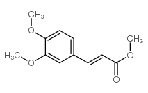 3-(3',4'-二甲氧基苯基)丙酸甲酯结构式