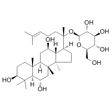 人参皂苷F1结构式