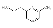 2-methyl-6-propyl-pyridine结构式