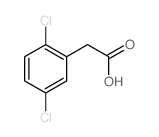 2,5-二氯苯乙酸结构式