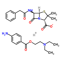 普鲁卡因青霉素结构式