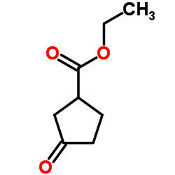 3-氧代环戊烷甲酸乙酯结构式