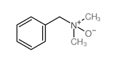 Benzenemethanamine,N,N-dimethyl-, N-oxide结构式