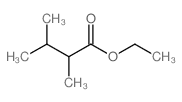 2,3-二甲基丁酸乙酯结构式
