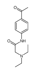 N-(4-acetylphenyl)-2-(diethylamino)acetamide结构式