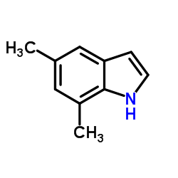 5,7-二甲基吲哚结构式