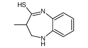 3-methyl-1,2,3,5-tetrahydro-1,5-benzodiazepine-4-thione结构式