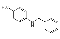 N-Benzyl-p-toluidine结构式