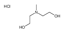 2,2'-(methylimino)bisethanol hydrochloride结构式