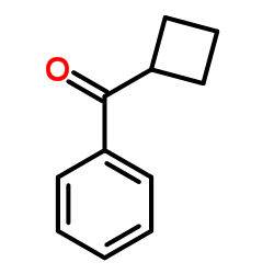 环丁基苯(基甲)酮结构式