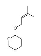 2-(3-methylbut-2-enoxy)oxane结构式