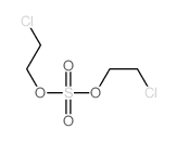 Ethanol, 2-chloro-,1,1'-sulfate结构式