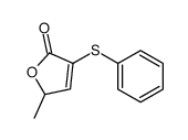 2-methyl-4-phenylsulfanyl-2H-furan-5-one结构式