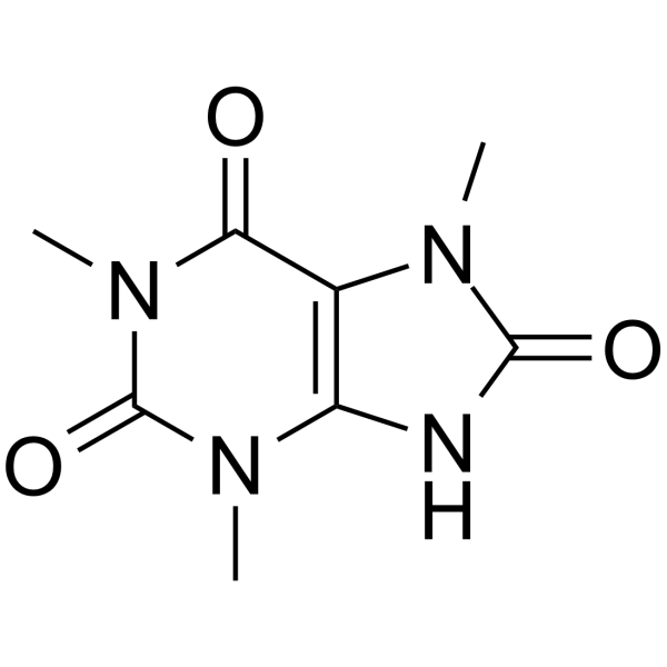 1,3,7-三甲基尿酸结构式