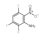 3,5,6-三氟-2-硝基苯胺结构式
