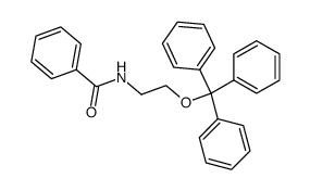 N-[(2-trityloxy)ethyl]benzamide结构式