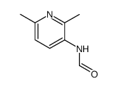 N-(2,6-dimethyl-[3]pyridyl)-formamide结构式