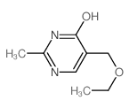 5-(乙氧基甲基)-2-甲基-4-嘧啶酮结构式