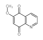 6-methoxyquinoline-5,8-dione结构式