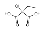 ethyl-chloro-malonic acid结构式