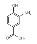 1-(3-氨基-4-羟基苯基)乙酮结构式
