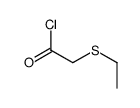 2-ethylsulfanylacetyl chloride结构式