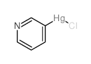 chloro(pyridin-3-yl)mercury结构式