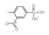 Arsonic acid,(4-chloro-3-nitrophenyl)- (9CI)结构式