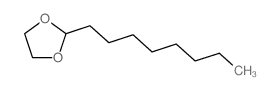 1,3-Dioxolane, 2-octyl-结构式