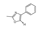 5-deuterio-2-methyl-4-phenyl-oxazole结构式