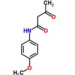 乙酰基乙酰对甲氧基苯胺结构式