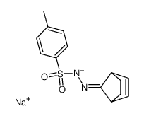 sodium 2-(bicyclo[2.2.1]hept-2-en-7-ylidene)-1-tosylhydrazin-1-ide结构式