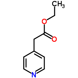 4-吡啶乙酸乙酯结构式