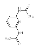 N,N′-2,6-PYRIDINEDIYLBISACETAMIDE结构式
