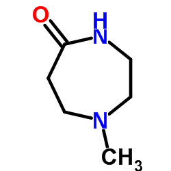 1-甲基-1,4-二氮杂庚烷-5-酮结构式