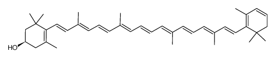 (3R)-3',4'-anhydrolutein结构式