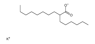 potassium,2-hexyldecanoate结构式