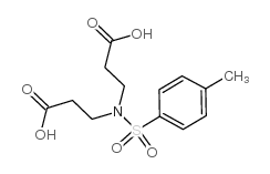 N-对甲苯磺酰咪唑-3,3-二丙酸结构式