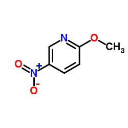 5-硝基-2-甲氧基吡啶结构式