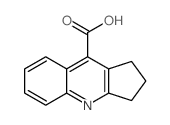 2,3-二氢-1H-环戊并[B]喹啉-9-羧酸结构式