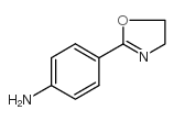 4-(4,5-二氢-1,3-噁唑-2-基)苯胺结构式