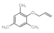 Benzene,1,3,5-trimethyl-2-(2-propen-1-yloxy)-结构式