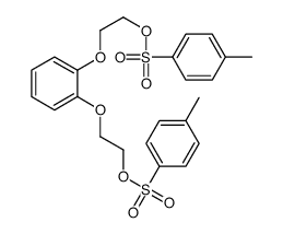 (1,2-PHENYLENEBIS(OXY))BIS(ETHANE-2,1-DIYL) BIS(4-METHYLBENZENESULFONATE)结构式