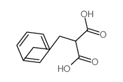 Propanedioic acid,2-(3-phenylpropyl)-结构式