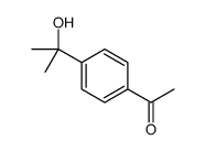 1-[4-(2-hydroxypropan-2-yl)phenyl]ethanone结构式
