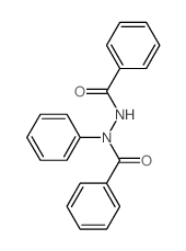 Benzoic acid 1-phenyl-2-benzoyl hydrazide结构式