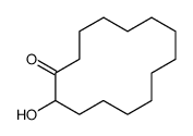 2-hydroxycyclotetradecan-1-one结构式