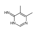 4-Pyrimidinamine, 5,6-dimethyl- (9CI)结构式