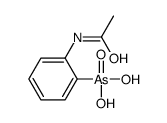2-(Acetylamino)phenylarsonic acid结构式