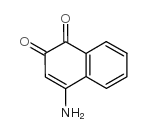 4-氨基萘-1,2-二酮结构式